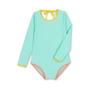 Baïnes – Maillot Manches Longues anti-UV – Kim Turquoise