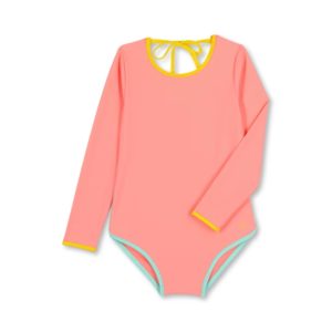 Baïnes – Maillot Manches Longues anti-UV – Kim Peach