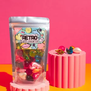 Perle de Bain – Lot de 30 Perle de Bain Rétro des Année 90